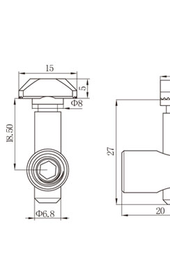 鋁型材內置內連接件技術參數 鋁型材內置內連接件技術參數