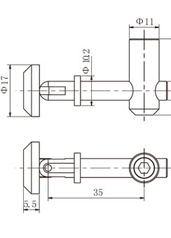 鋁型材斜角連接件物理參數(shù) 鋁型材斜角連接件物理參數(shù)